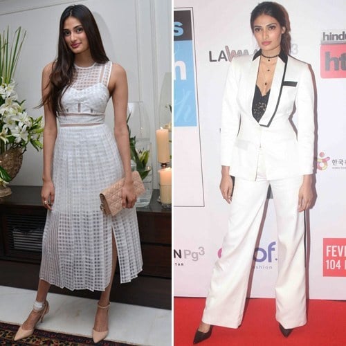 Athiya Shetty in white