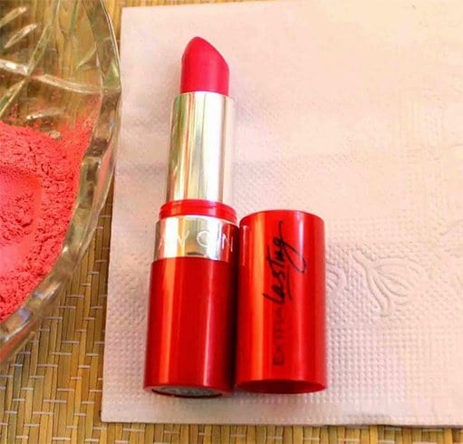 Avon Extra Lasting Lipstick Vibrant Coral