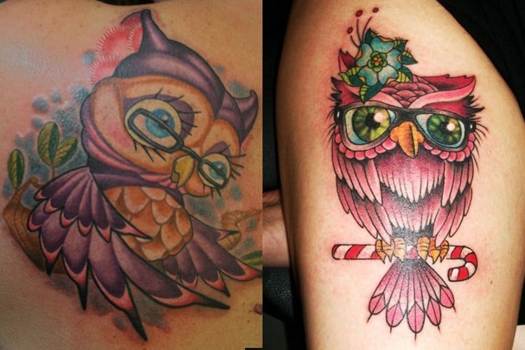 Best owl tattoos