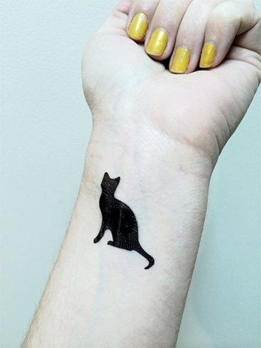 Black Cat Tattoo