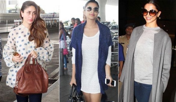 Celebrity Style Check At The Airports