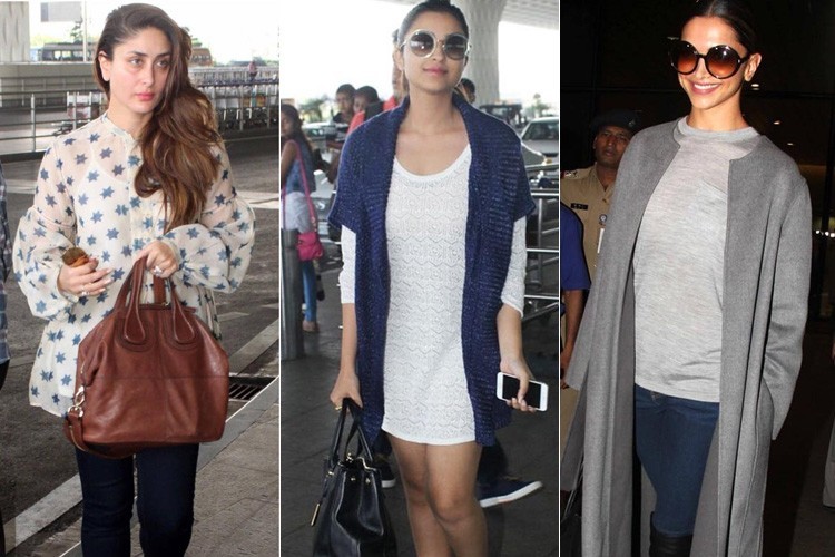 Celebrity Style Check At The Airports