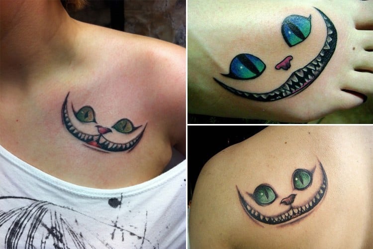 Cheshire Cat Tattoo