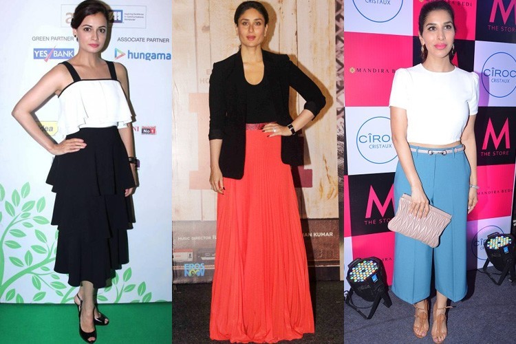 Celebrities in Color Blocking In 2 Shades