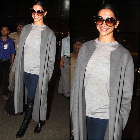 Deepika Padukone snapped at airport