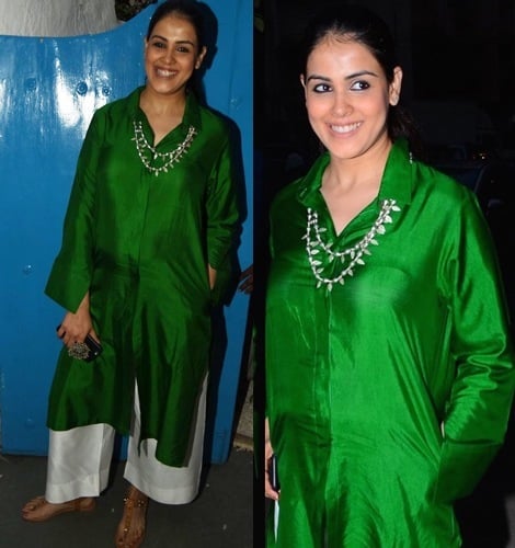 Genelia Deshmukh In Payal Khandwala