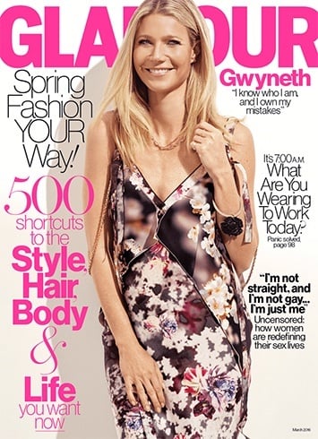 Gwyneth Paltrow On Glamour