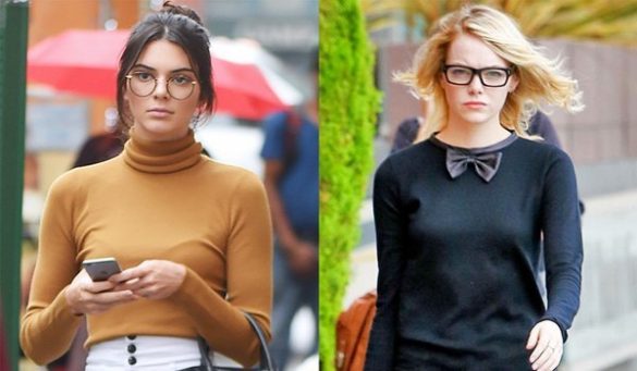 Hollywood Stars in Reading Glasses