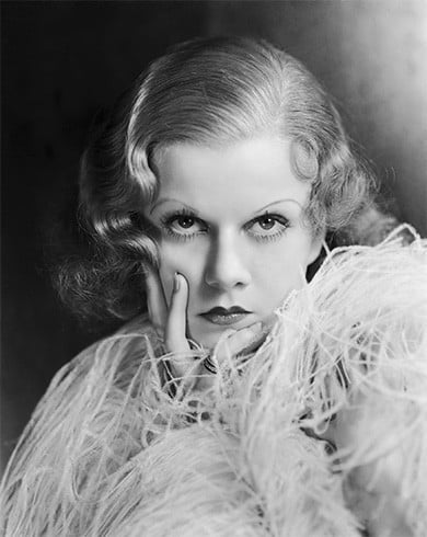 Jean Harlow makeup