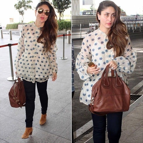 Kareena Kapoor at airport