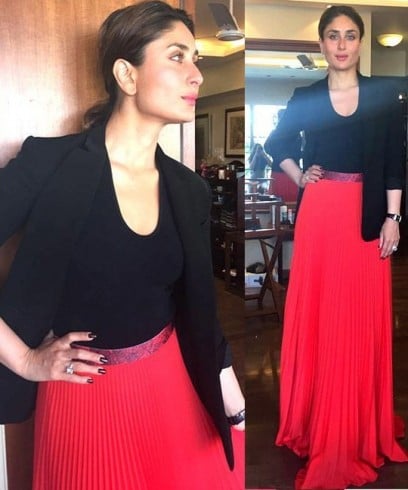 Kareena Kapoor In Christopher Kane Skirt