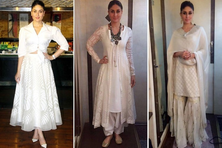 Kareena Kapoor in white