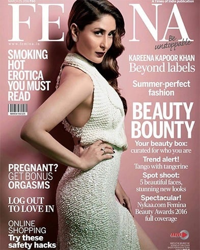 Kareena Kapoor On The Magazine Cover Page