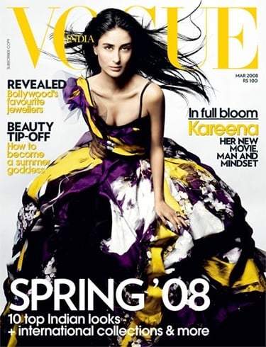 Kareena Kapoor on Vogue cover