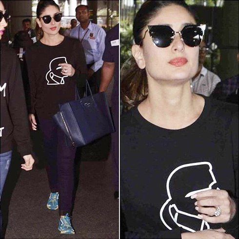 Kareena Kapoor snapped at airport