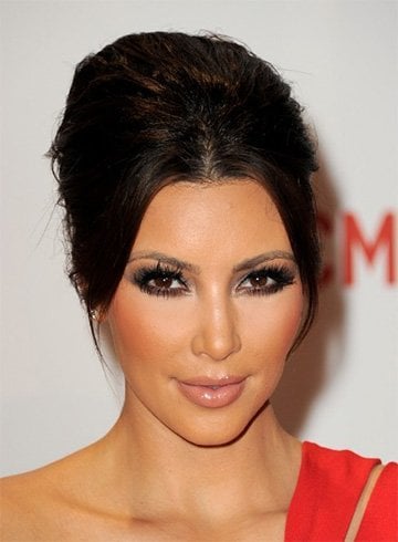 Kim Kardashian Wedding Hairstyle