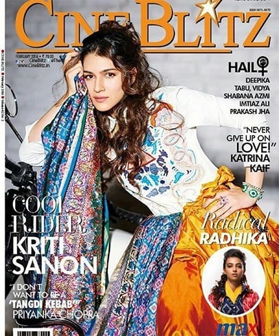 Kriti Sanon On Cine Blitz