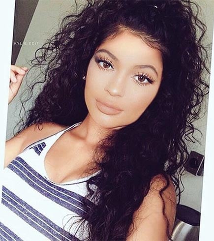 Kylie Jenner Curly Hair