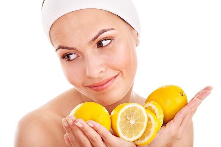 Lemon for skin