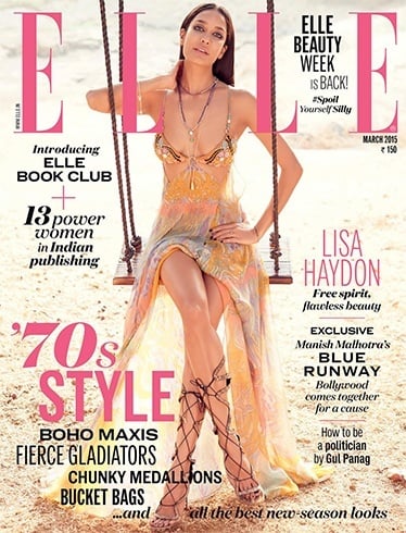 Lisa Haydon on Elle