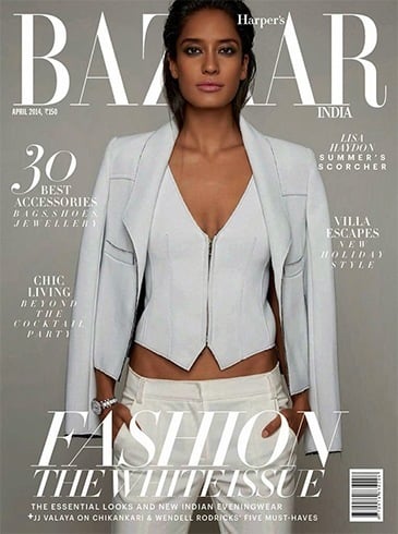 Lisa Haydon on Hapers Bazaar