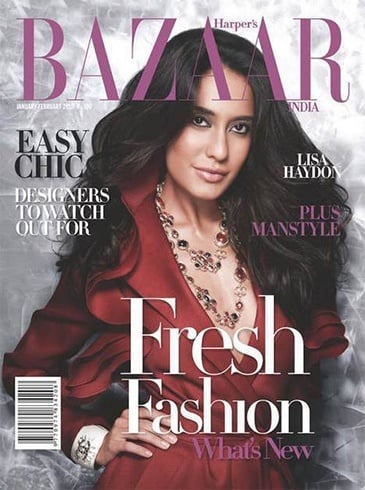 Lisa Haydon on magazine cover