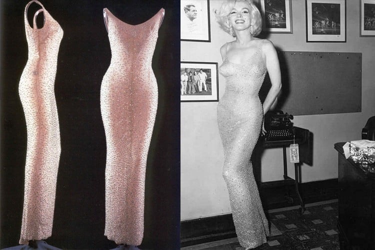 Marilyn Monroe expensive dress