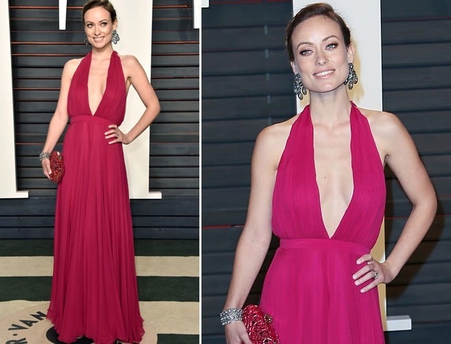 Olivia Wilde at 2016 Vanity Fair Oscar Party