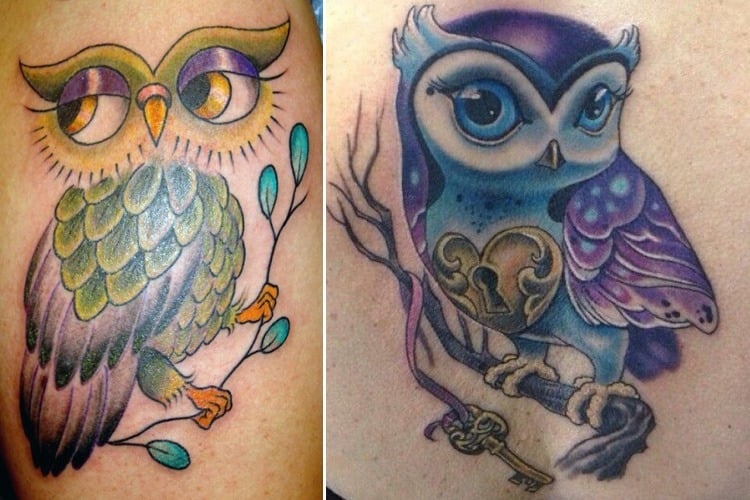 Owl tattoo