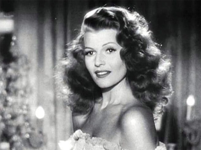 Rita Hayworth makeup