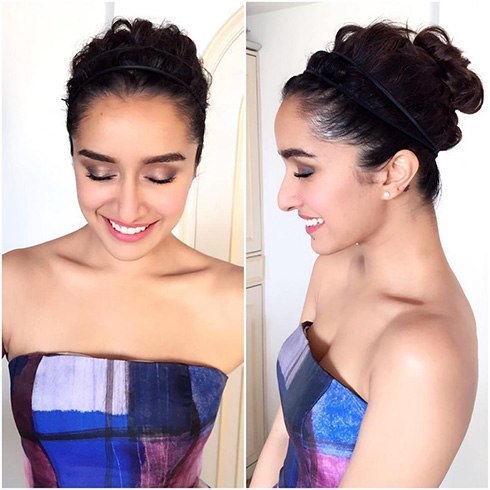 Shraddha updo