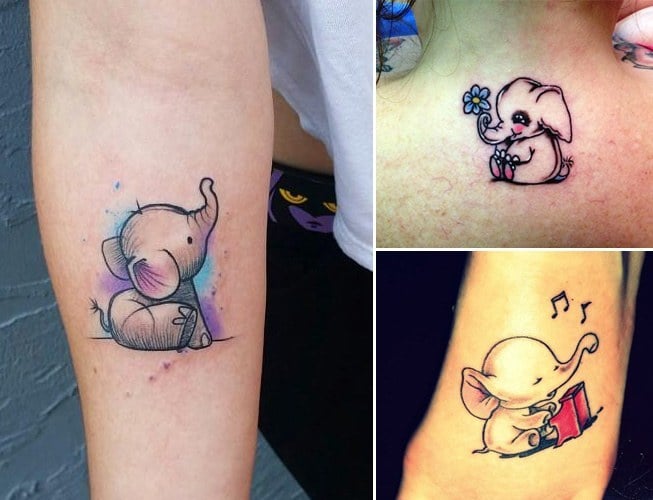 Wild und verrückt mit diesen TierTattoos