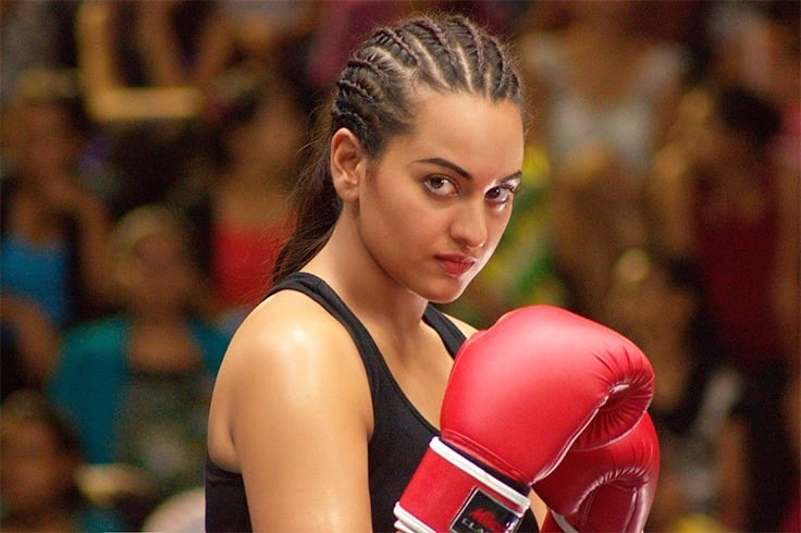 Sonakshi Sinha boxing
