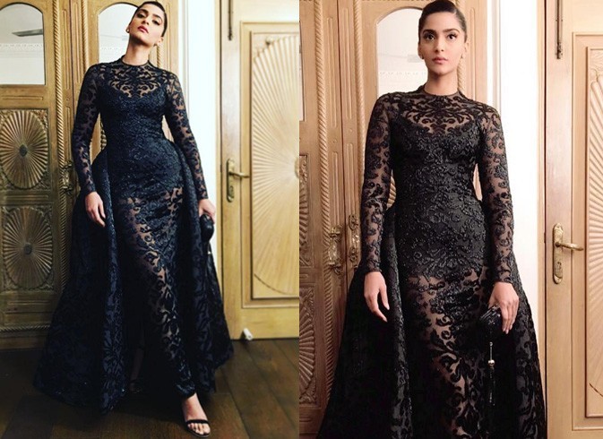 Sonam Kapoor in Ashi Studio Dress