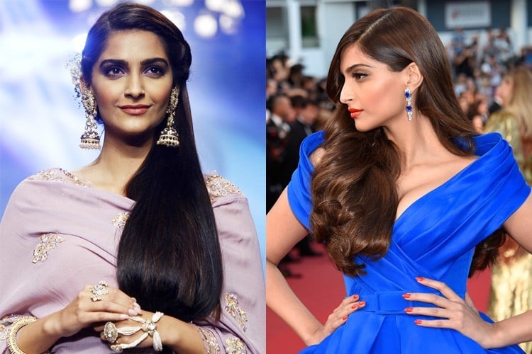 Sonam Kapoor HairStyles