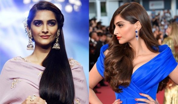 Sonam Kapoor HairStyles