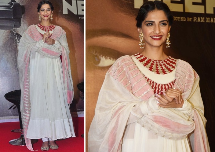 Sonam Kapoor in Anamika Khanna anarkali