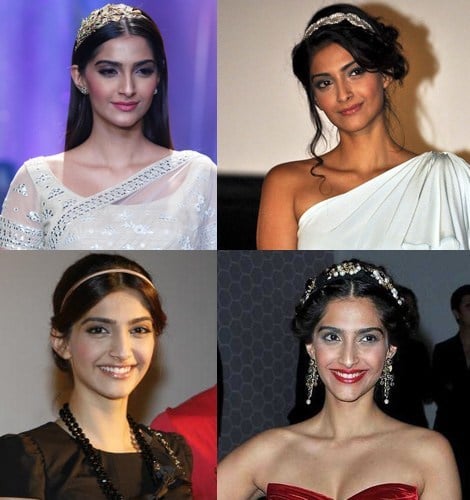 Sonam Kapoor Hairstyles