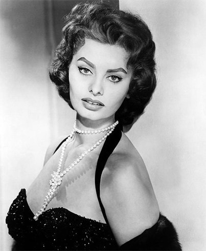Sophia Loren makeup