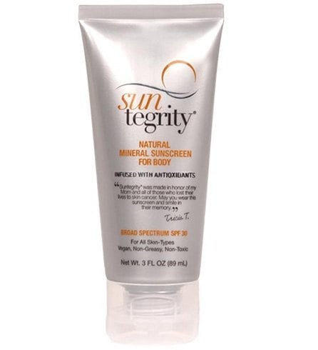 Suntegrity Natural Mineral Sunscreen For Body