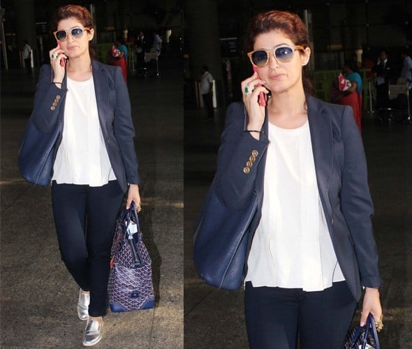 Twinkle Khanna snapped at airport