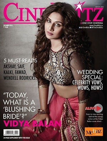 Vidya Balan Magazine Cover Photos