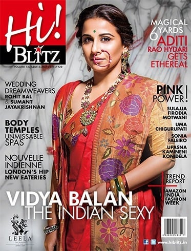 Vidya Balan Magazine Cover Photoshoot