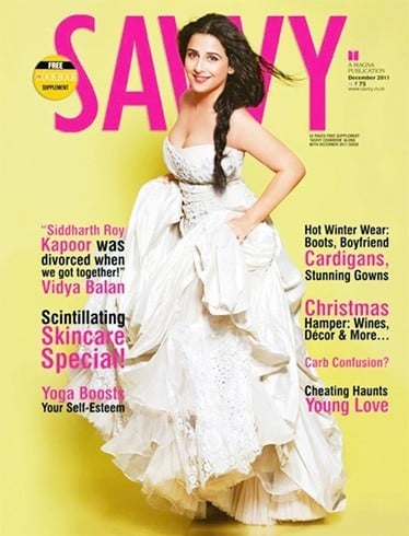 Vidya Balan on Savvy