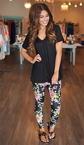 Best ways to wear patterned leggings