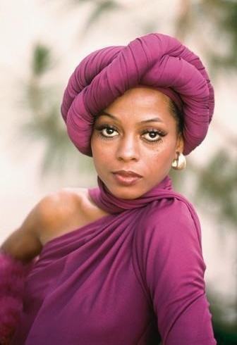 Diana Ross head wrap