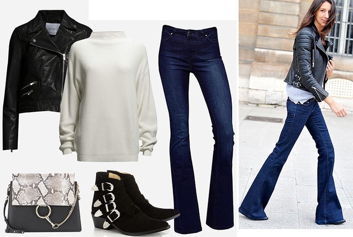 Flare Jeans Outfit Ideas