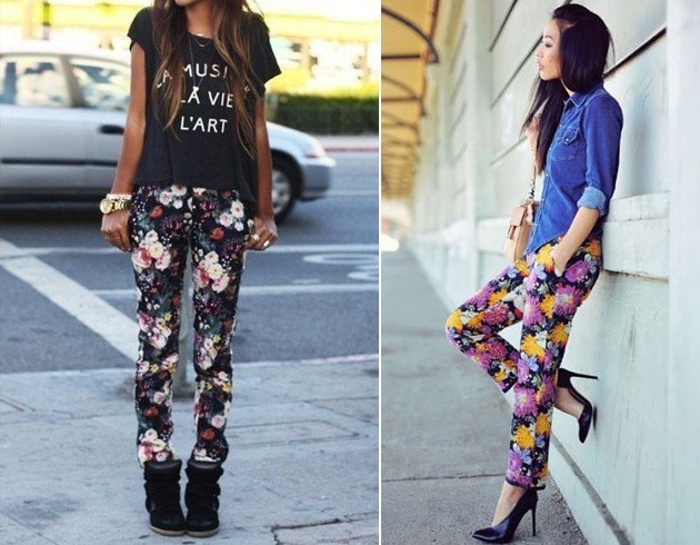 How To Wear Printed Pants