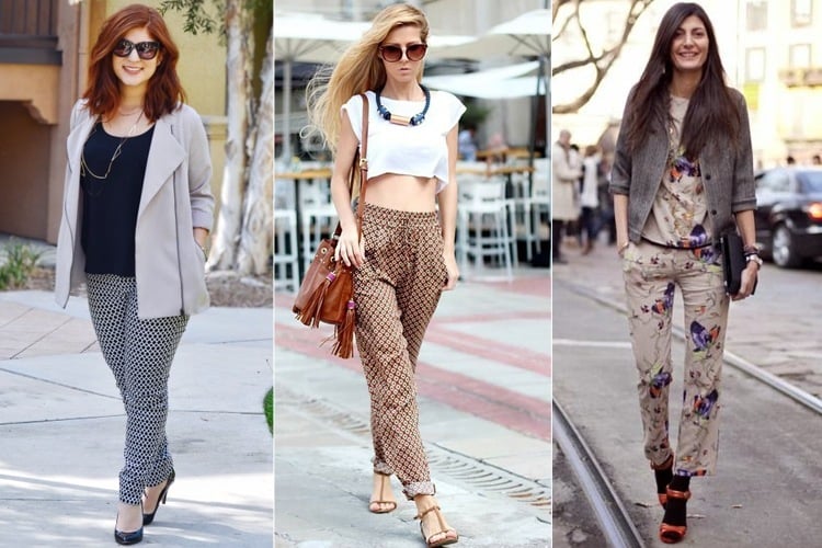 How To Wear Printed Pants