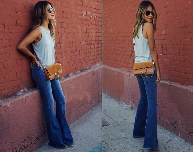 How to Wear Flares This Spring